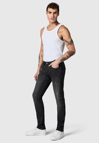 Peak Time Slimfit Jeans 'München' in Grijs