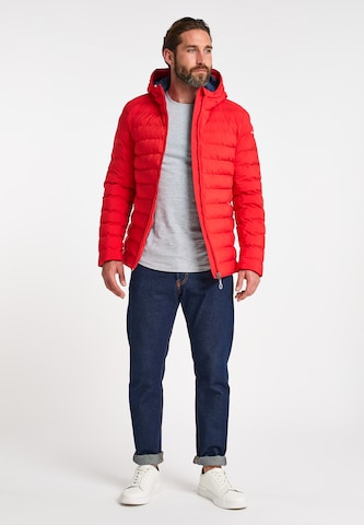 DreiMaster Maritim Winterjacke in Rot