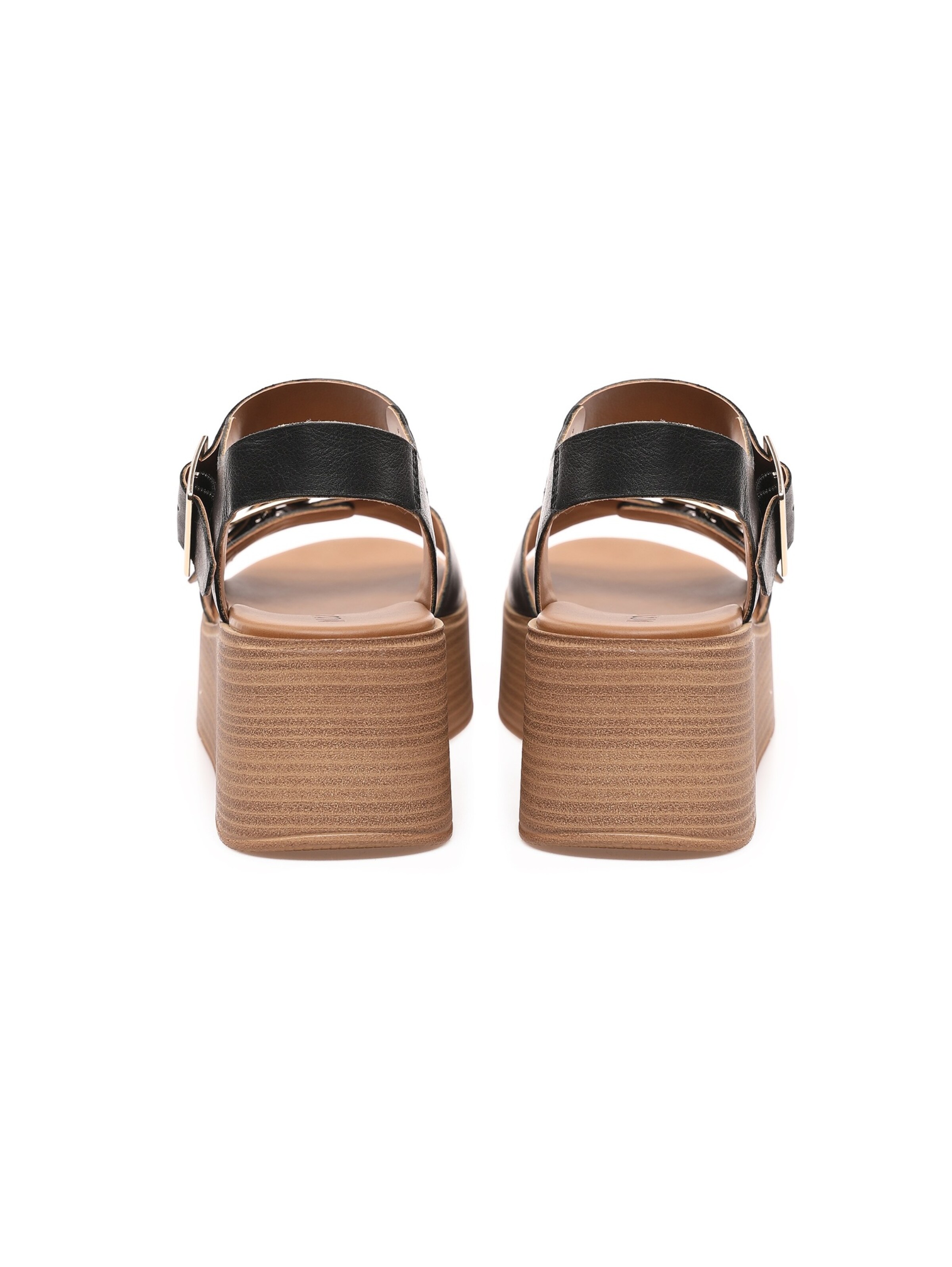 INUOVO Strap sandal in Black