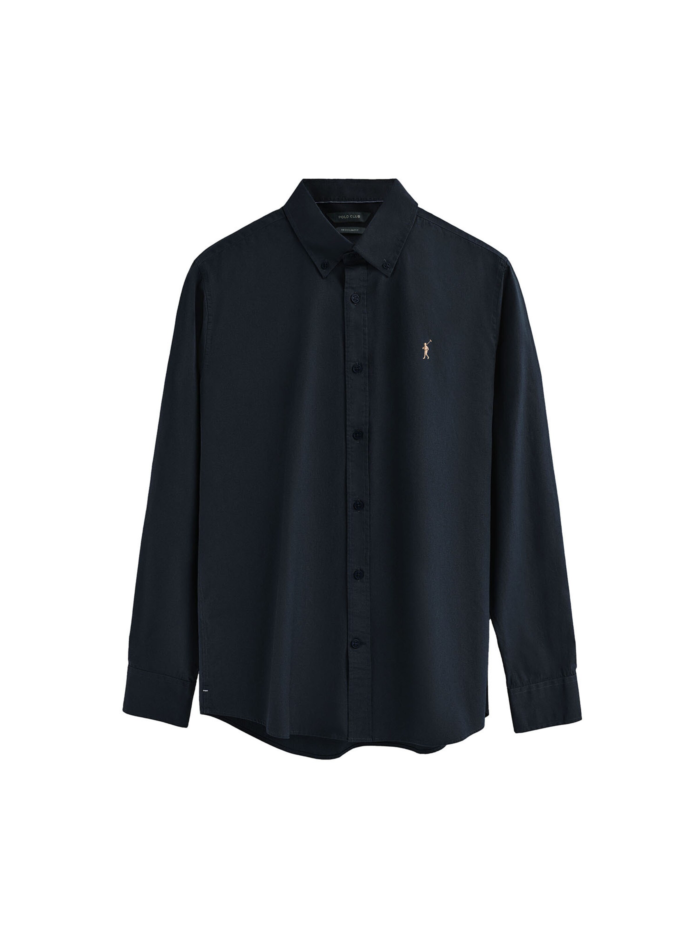 Polo Club Regular Fit Hemd in Blau: Vorderseite