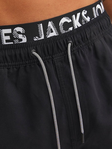 Pantaloncini da bagno 'JPSTFiji' di JACK & JONES in nero