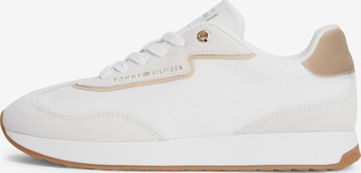 Sportbačiai be auliuko iš TOMMY HILFIGER, spalva – smėlio spalva / natūrali balta, Prekių apžvalga