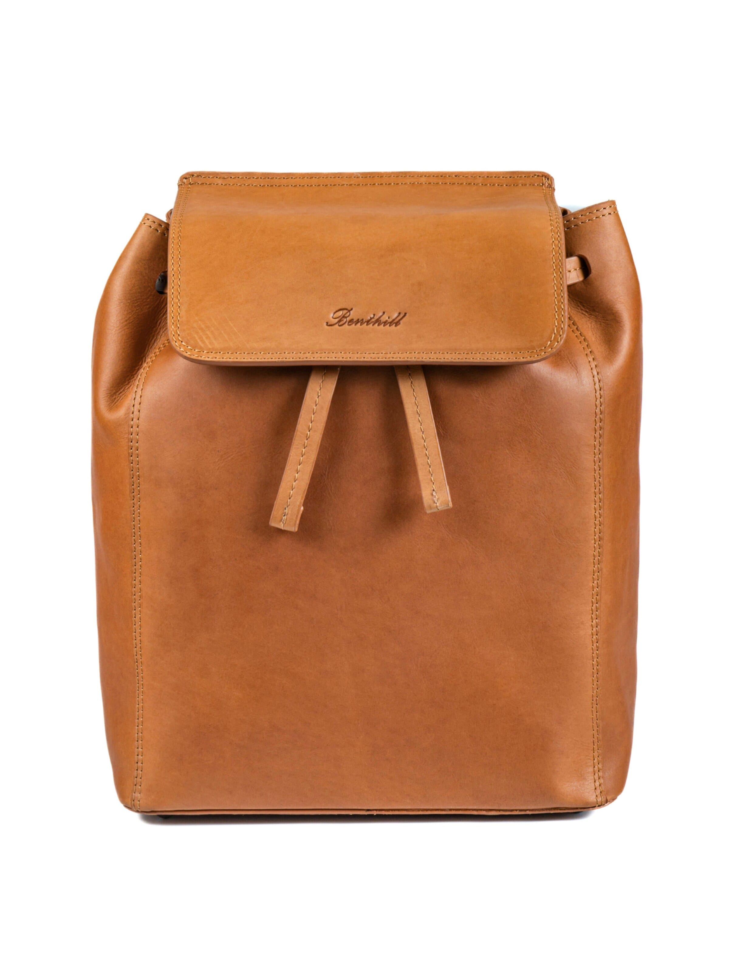 Benthill Backpack in Brown: front