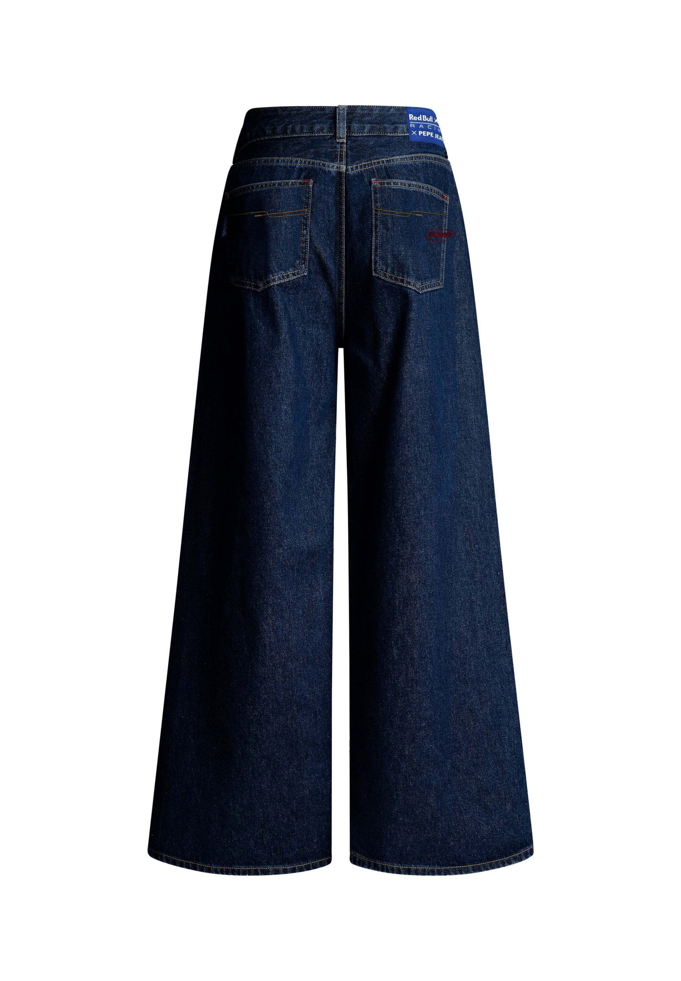 Wide leg Jeans di Red Bull Racing x Pepe Jeans in blu