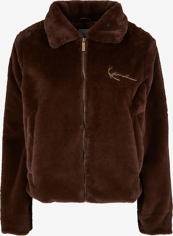 Karl Kani Between-Season Jacket in Brown: front