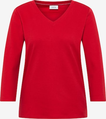 CECIL Shirt in Rot: Vorderseite