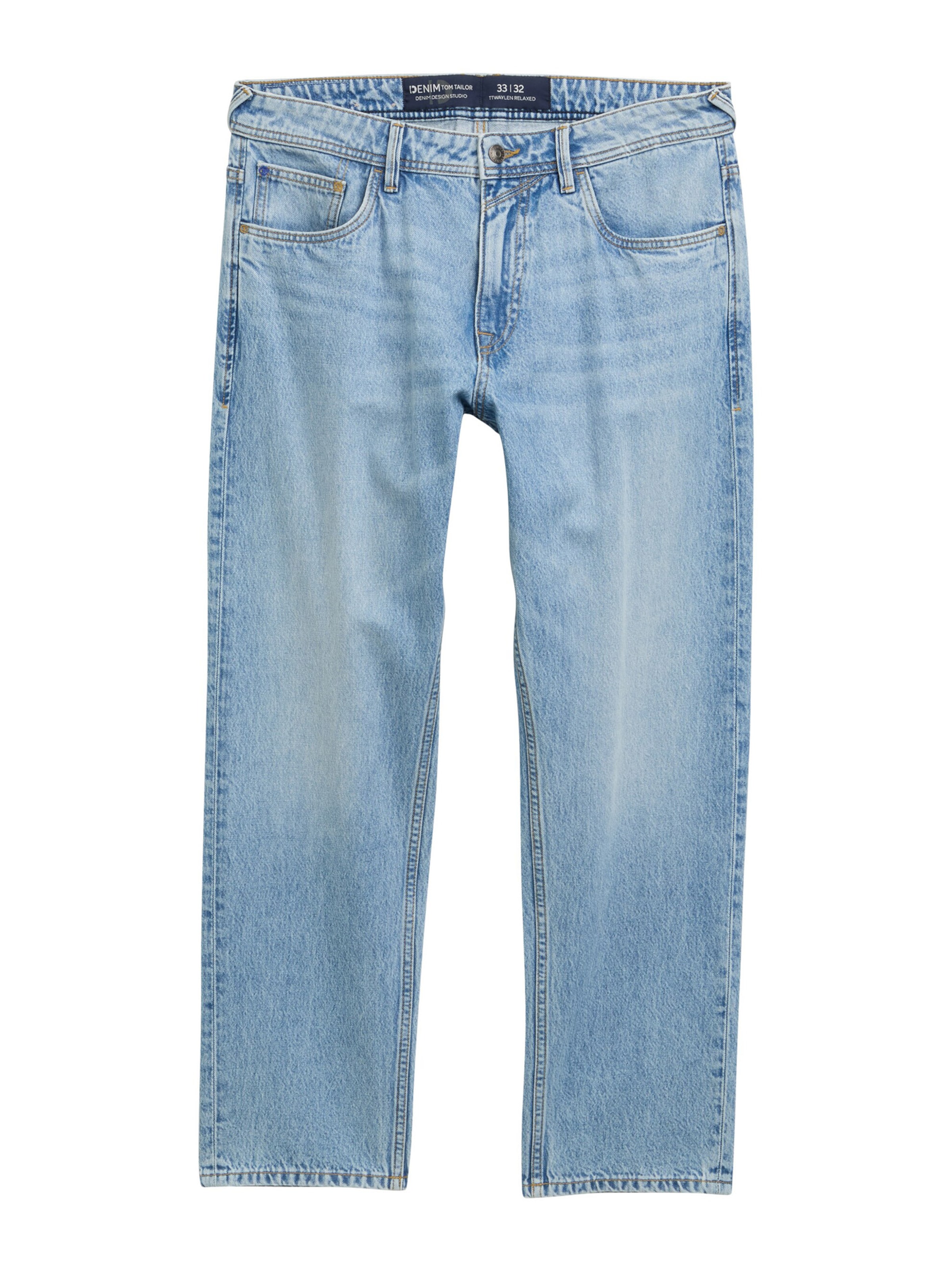 TOM TAILOR DENIM Regular Jeans 'Waylen' in Blue: front