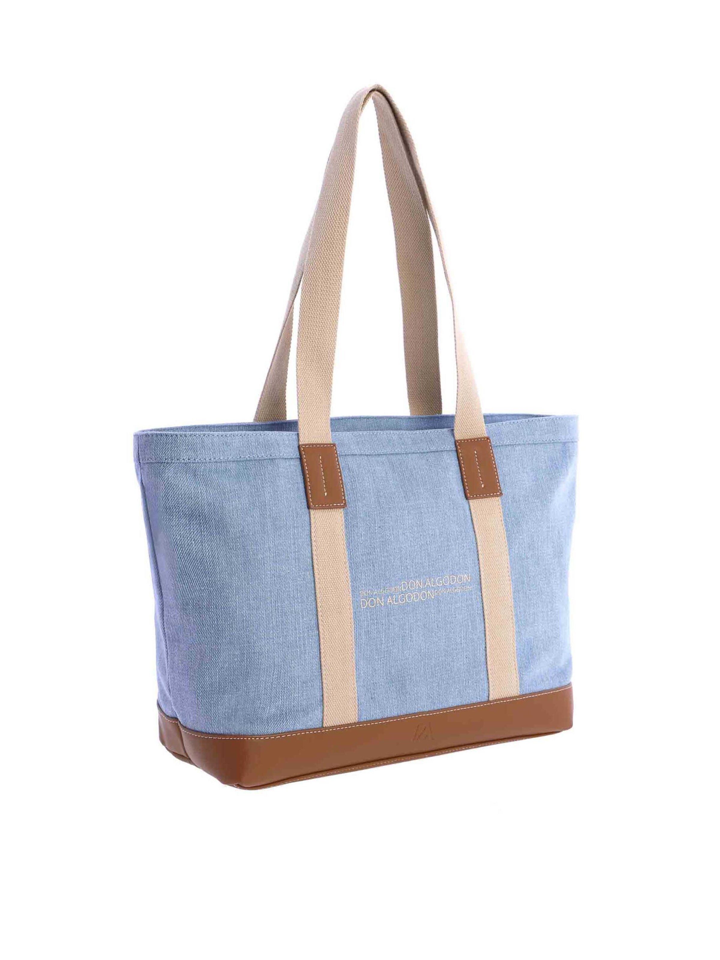 Don Algodon - Shopper 'Tabarca' en azul