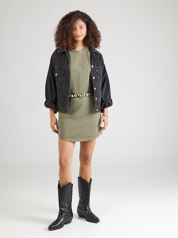 G-STAR Obleka | zelena barva