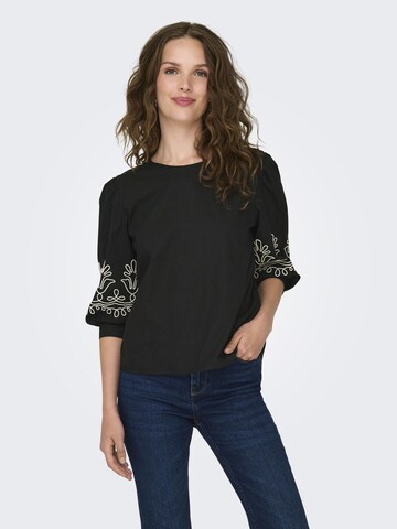 Chemisier JDY en noir : devant