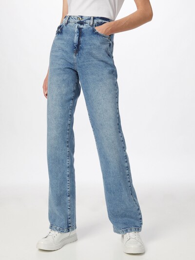 PATRIZIA PEPE Jean en bleu denim, Vue avec modèle