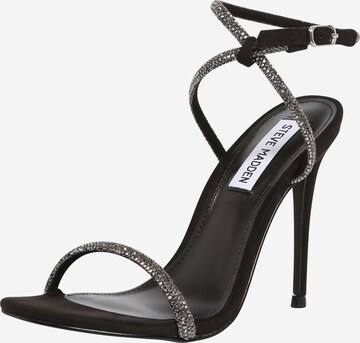 STEVE MADDEN - Sandálias com tiras 'Breslin' em preto: frente