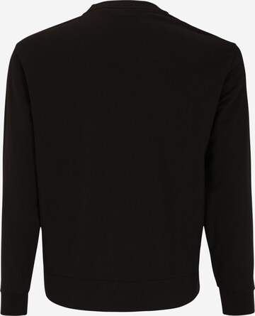 Bluză de molton de la Calvin Klein Curve pe negru