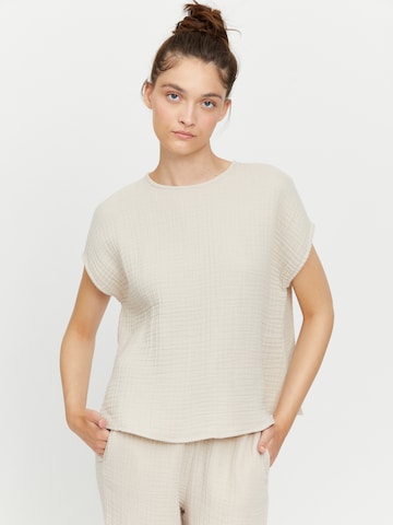 mazine Bluse ' Kalia ' in Beige: predná strana