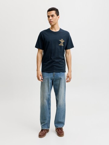 JACK & JONES T-Shirt in Blau