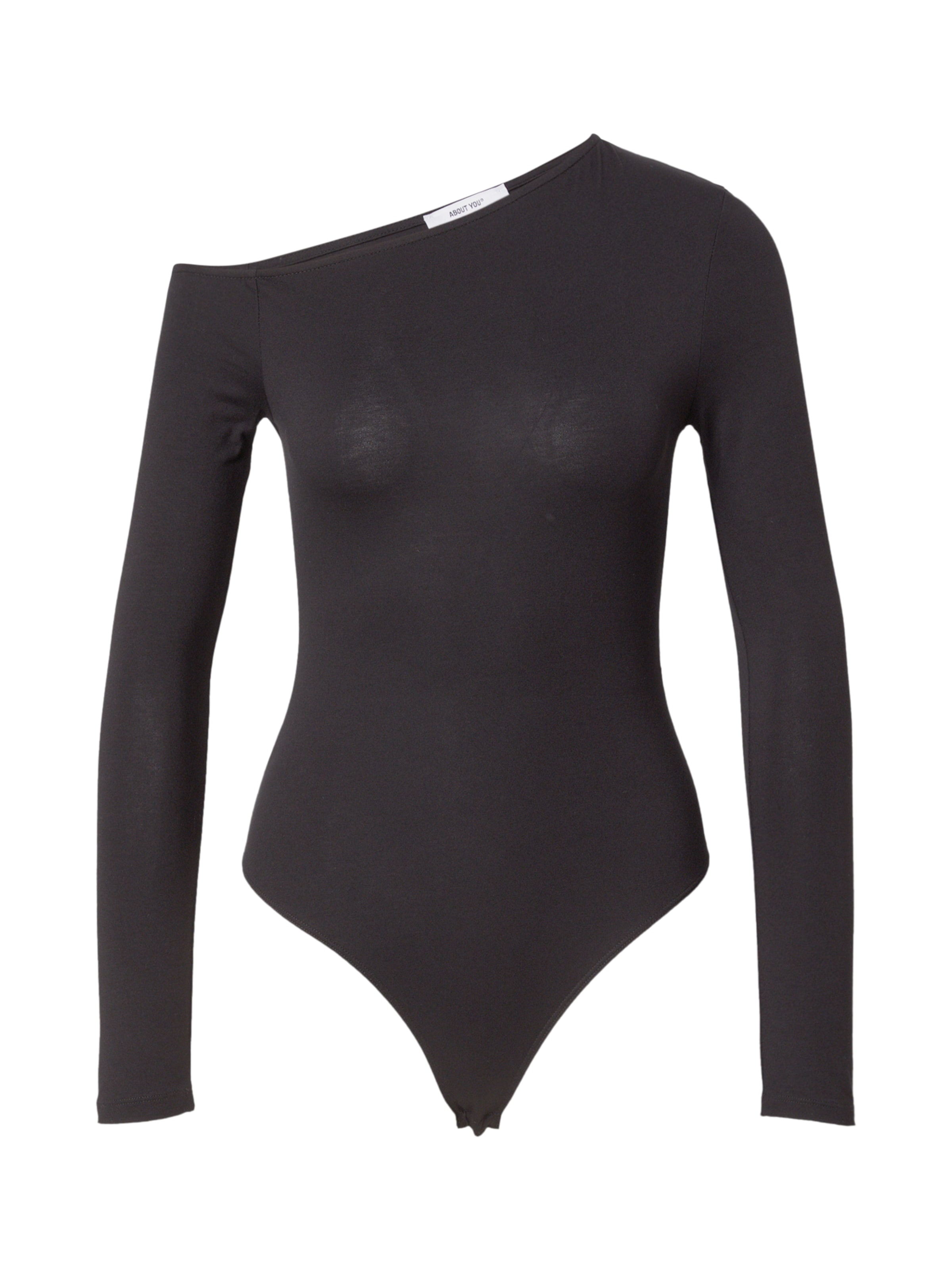 Body a maglietta di ABOUT YOU in nero: frontale