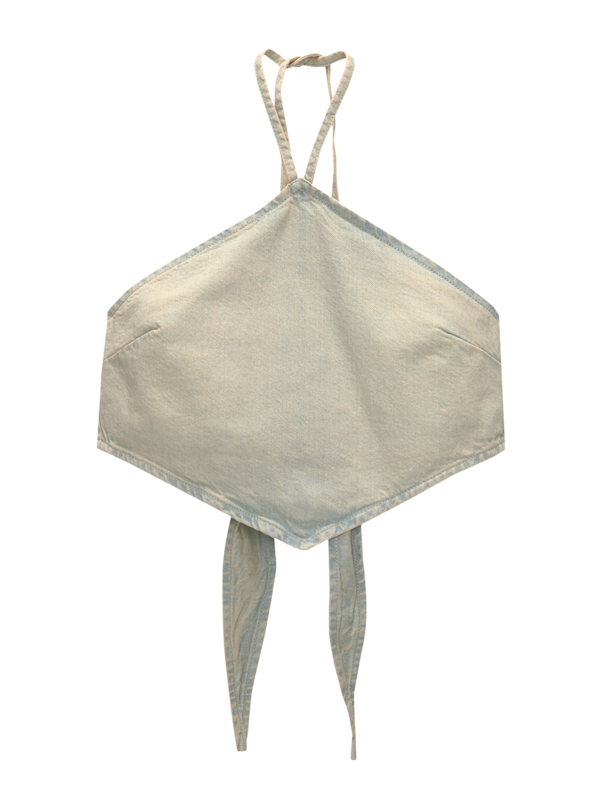 Haut Pull&Bear en bleu : devant