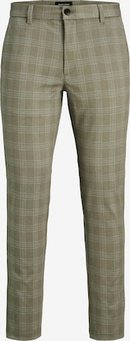 JACK & JONES Slimfit Hose 'JPSTMarco JJCooper' in Grau: Vorderseite