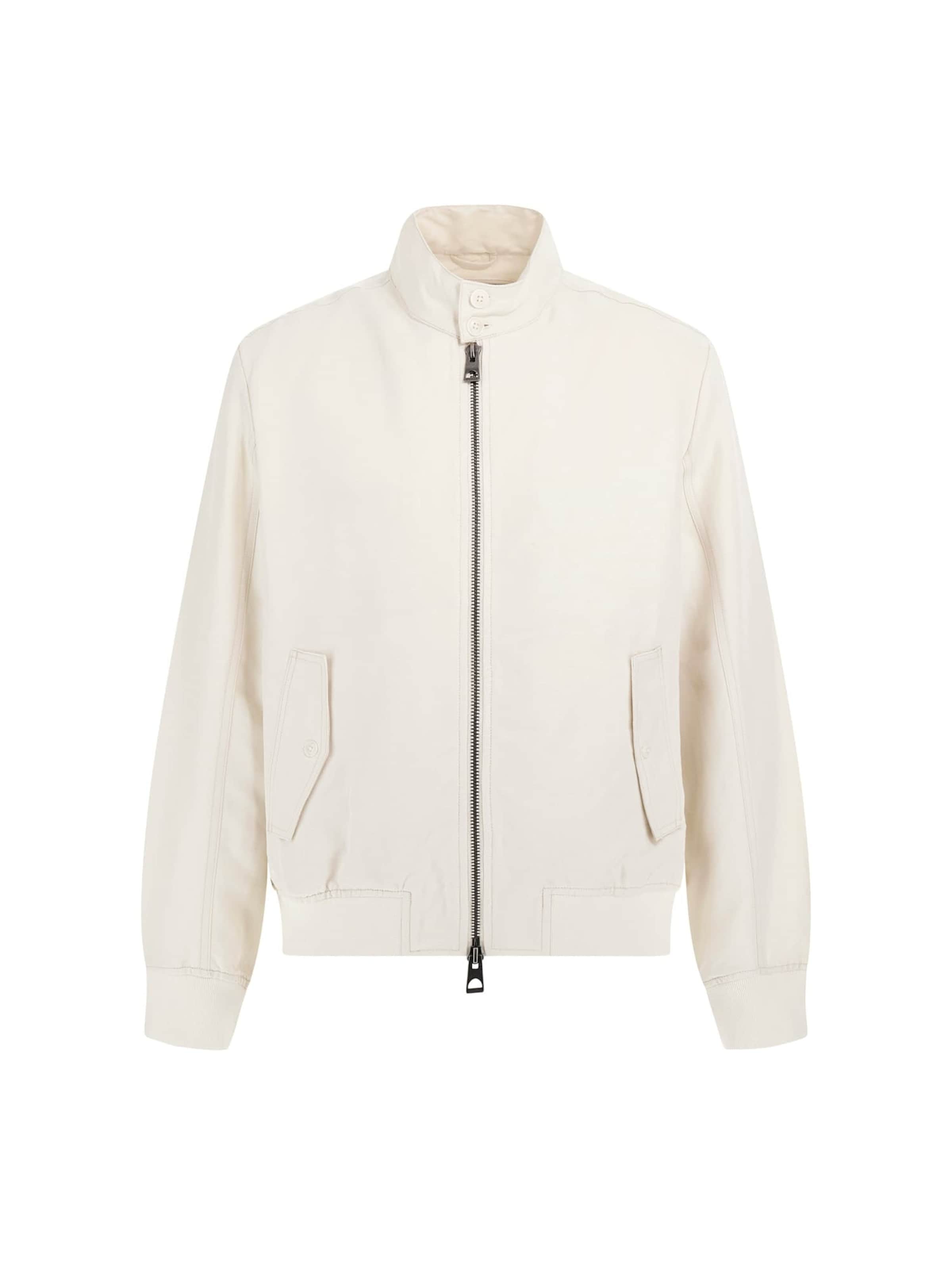 GUESS Between-Season Jacket 'Harrington' in Beige: front