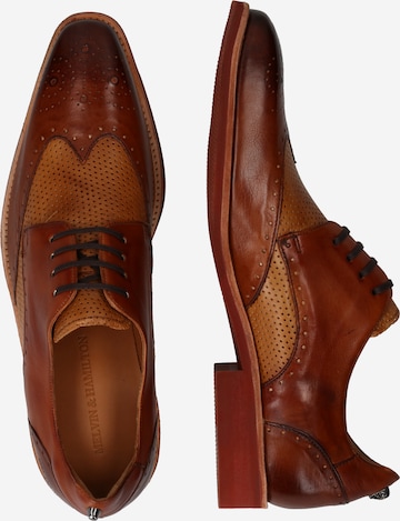 MELVIN & HAMILTON Lace-Up Shoes 'Dave 2' in Brown