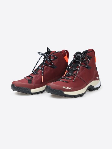 SALEWA Flats ' Puez Mid Powertex ' in Red