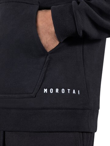 MOROTAI Athletic Sweater 'KIMO' in Black