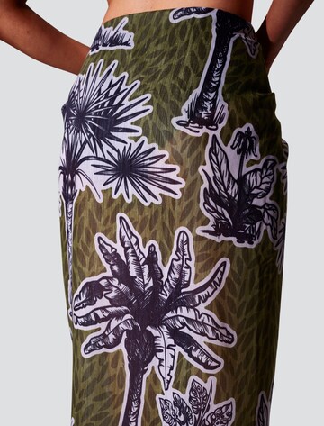 Serviette de plage South Beach en vert