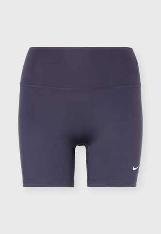 NIKE Workout Pants 'ONE' in Blue: front