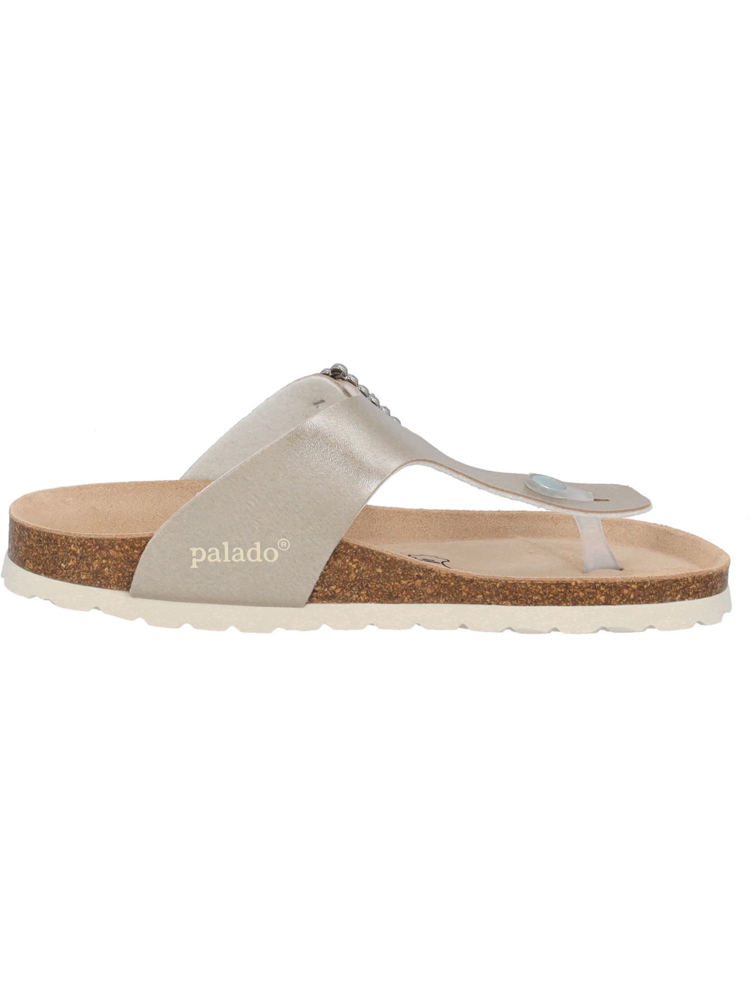 Palado by Sila Sahin T-bar sandals 'Palado Kos SQ by Sila Sahin' in Grey