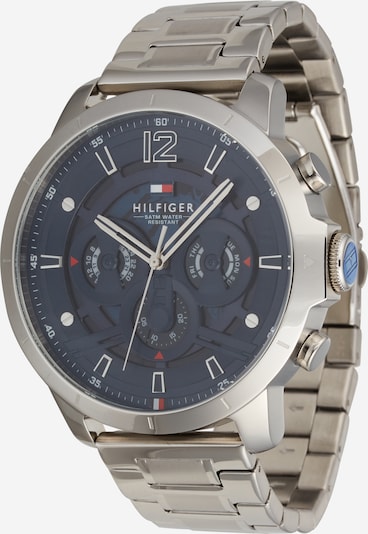 TOMMY HILFIGER Analog watch in Dark blue / Silver, Item view