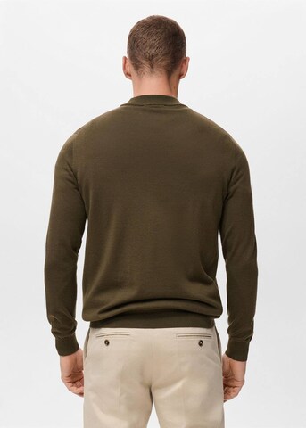 MANGO MAN Sweater in Green