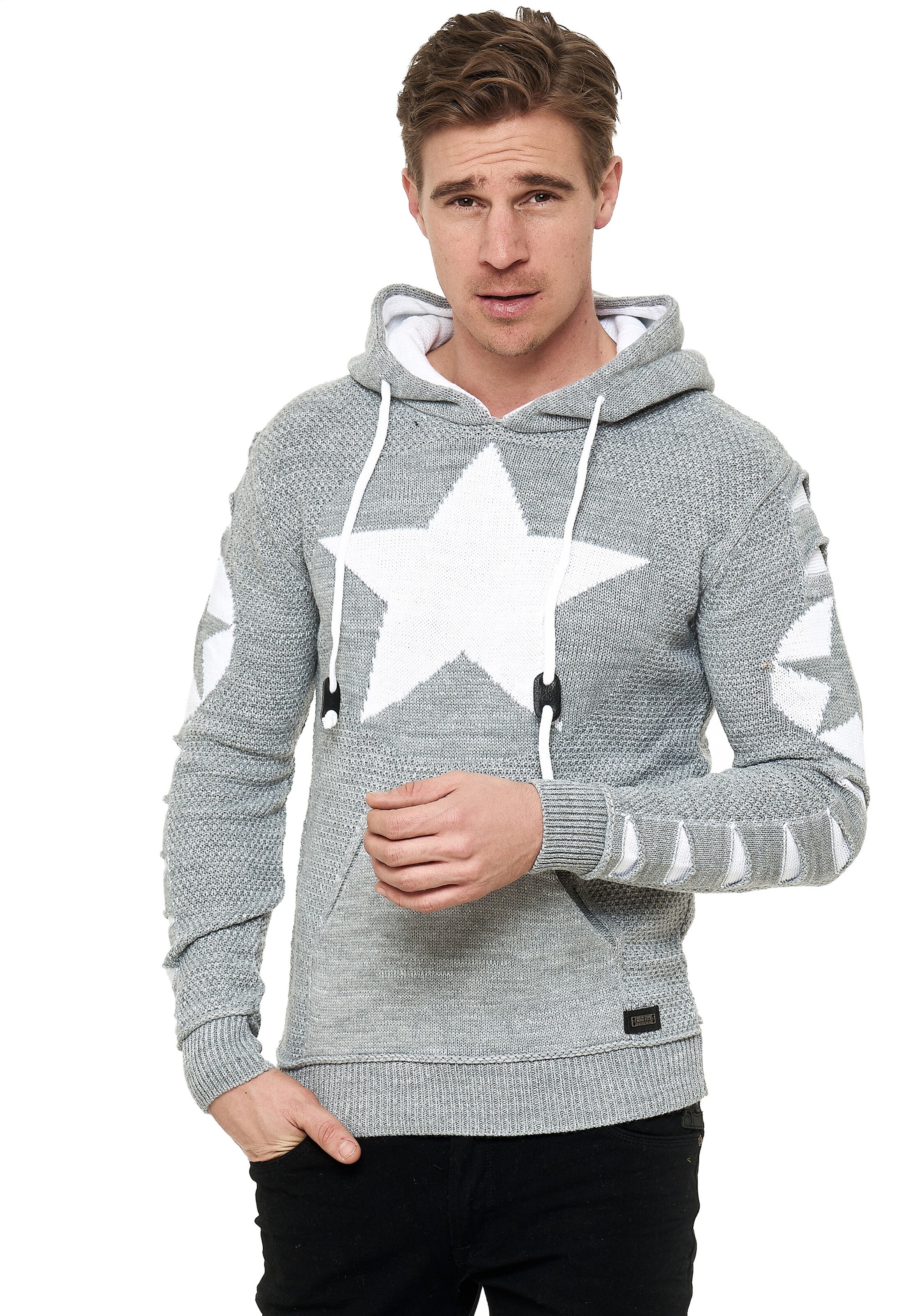 Rusty Neal Sweater in Grey: front