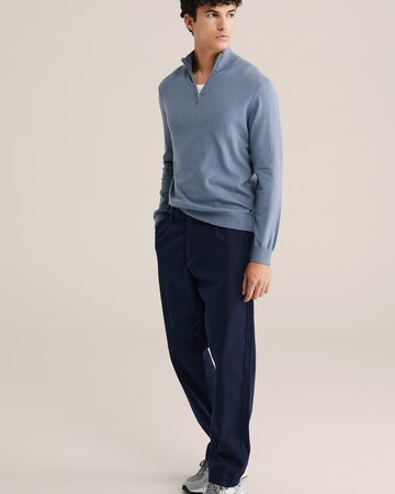 WE Fashion Свитер в Синий