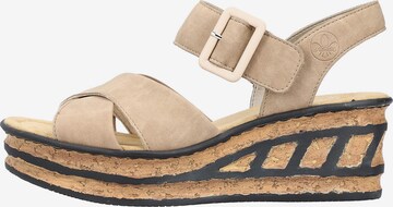 Sandales Rieker en beige