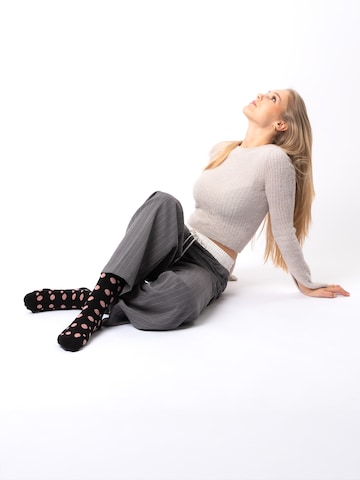 Occulto Socks 'Lotte' in Black