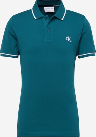 Calvin Klein Jeans - Camiseta en azul: frente