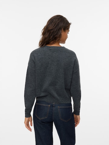 VERO MODA Knit Cardigan 'VMMARINA' in Grey