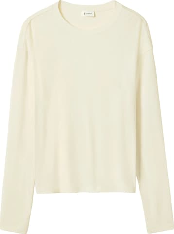 Lilysilk - Camiseta 'Seide Breeze Jersey Entspanntes Lounge Top' en blanco: frente