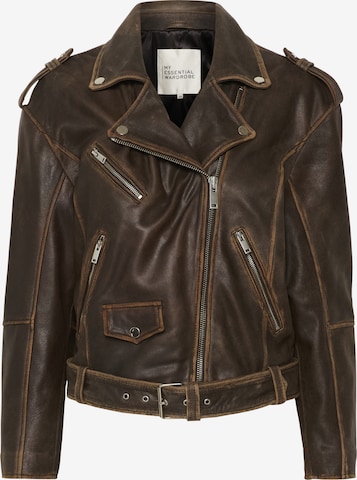 My Essential Wardrobe Overgangsjakke 'Gilo ' i brun: forside