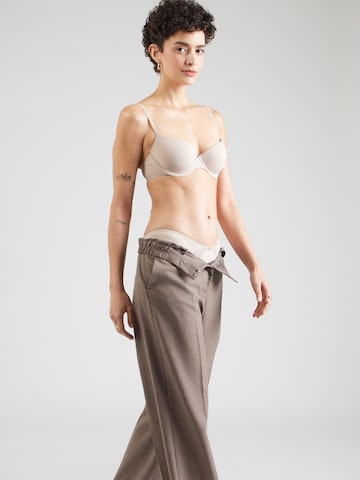 BOSS - Clásico Sujetador 'B.PURE' en beige