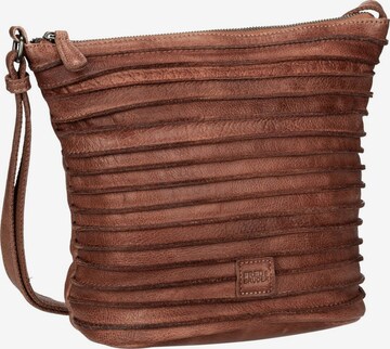 FREDsBRUDER Crossbody Bag 'Riffelinchen' in Brown: front