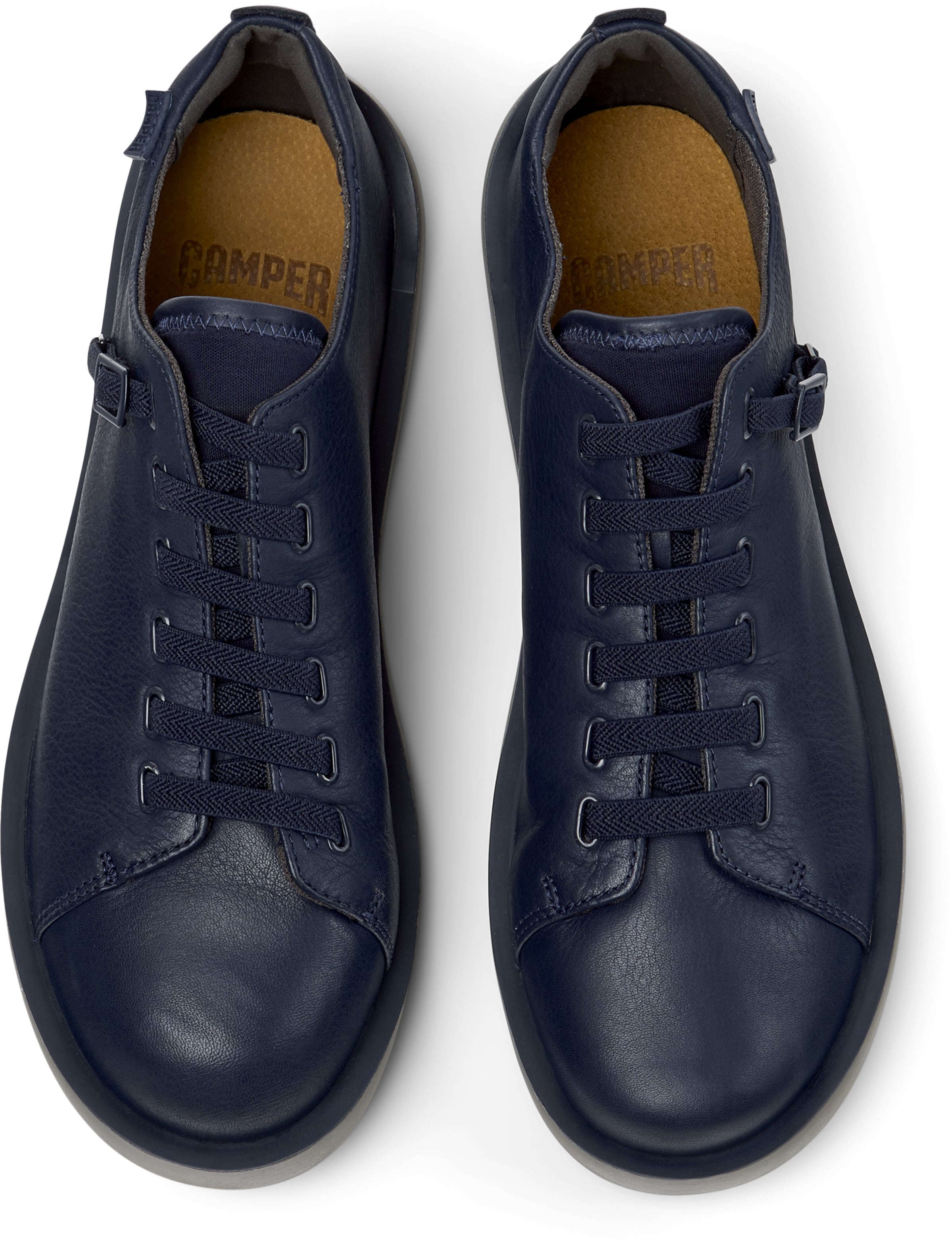 Scarpa stringata 'Wagon' di CAMPER in blu