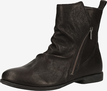 THINK! Boots in Black: front