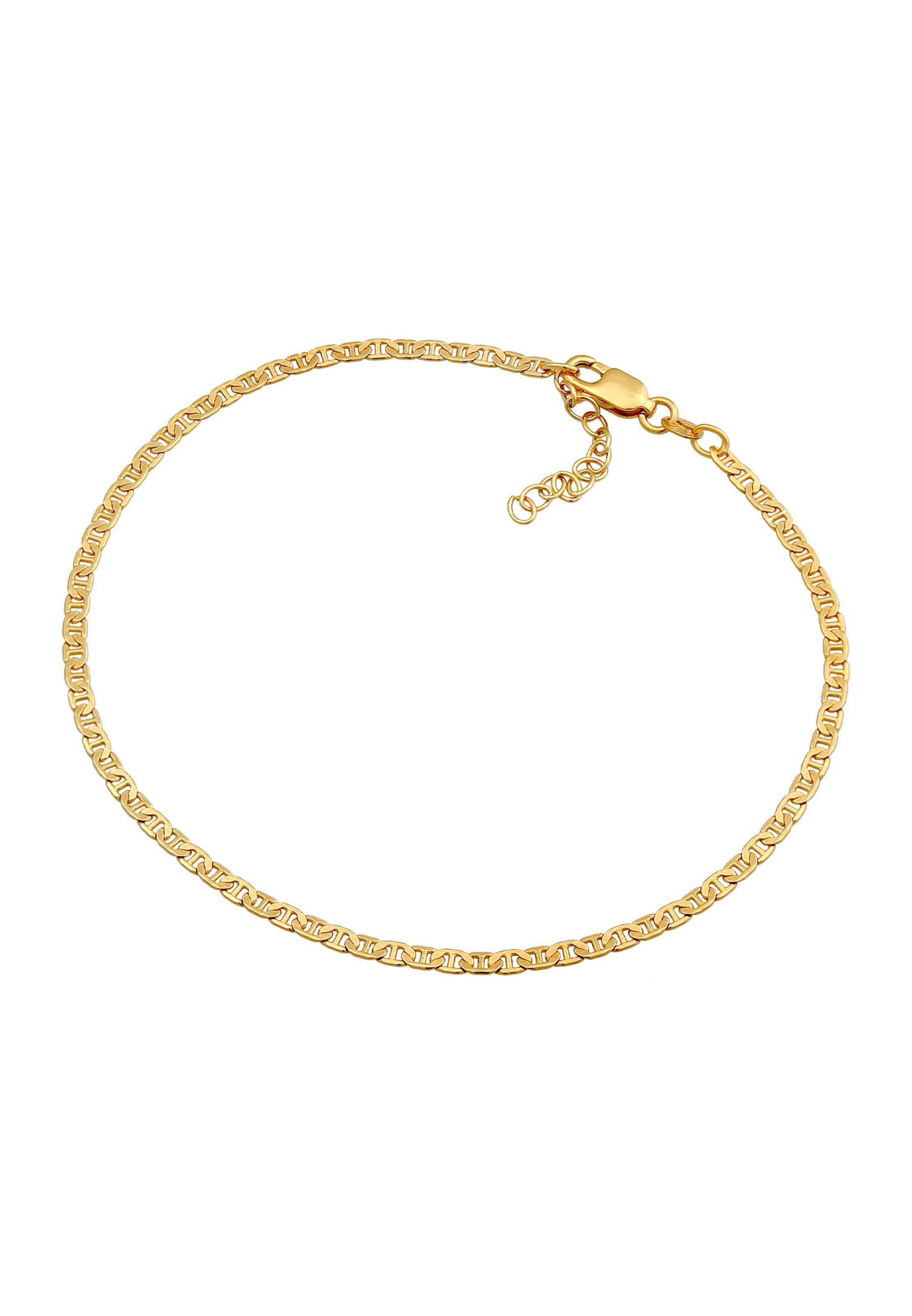 ELLI Fußschmuck Basic Fußkettchen in Gold