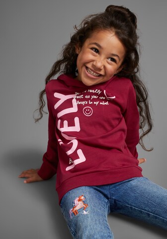 Kidsworld Sweatshirt in Red