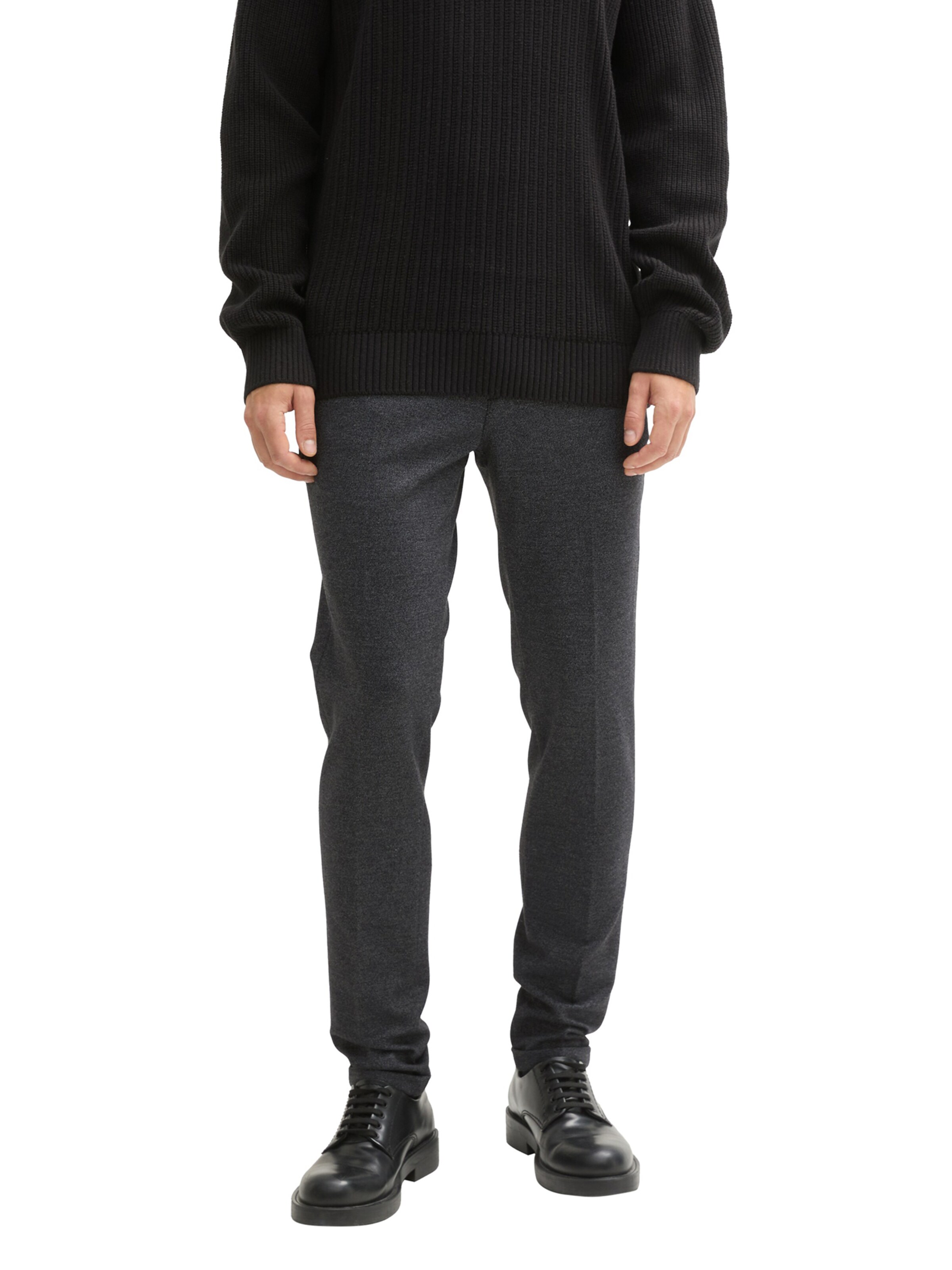 TOM TAILOR DENIM Slimfit Παντελόνι τσίνο σε γκρι: μπροστά