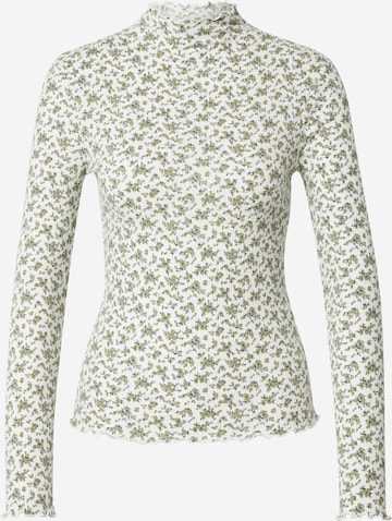 LEVI'S ® Shirt 'Flora Mockneck' in Green: front