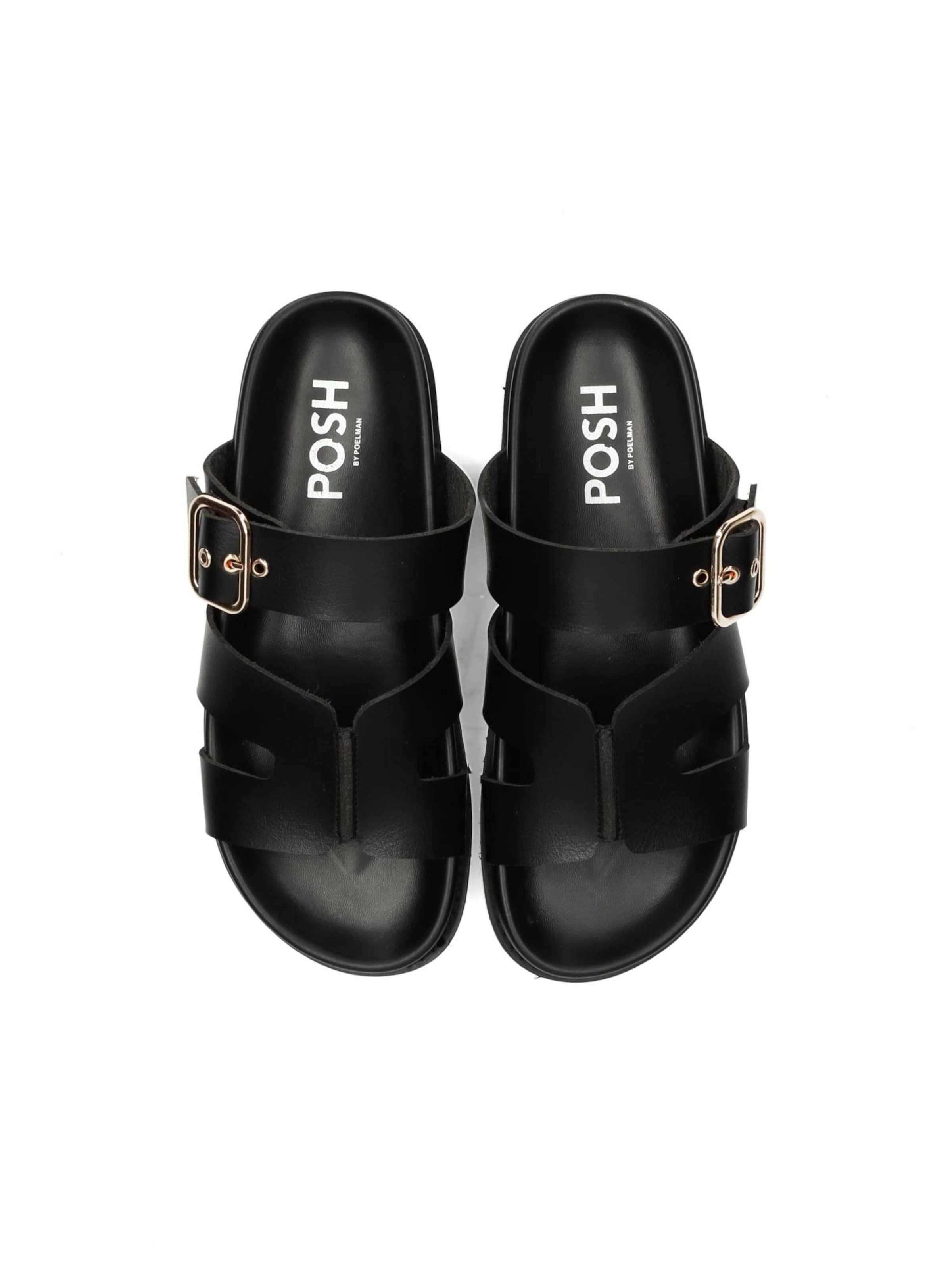 Mule POSH by Poelman en noir