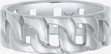 KUZZOI Ring Bandring in Silber