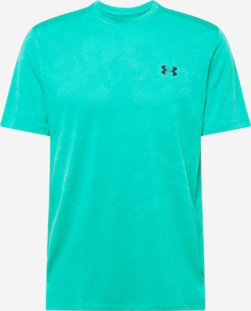 UNDER ARMOUR Функционална тениска в зелено: отпред